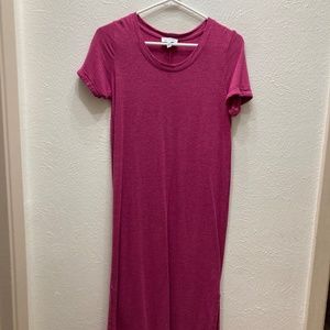 Jessica Simpson Pink T-shirt dress, sz S